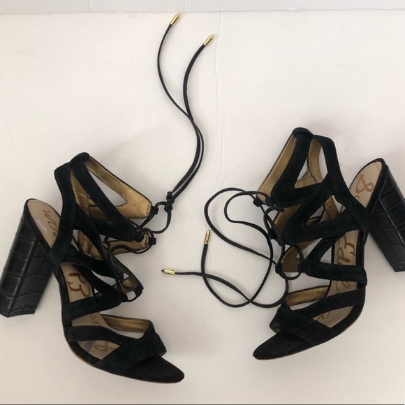 Sam Edelman Yardly Heel Black Size 7 - Picture 7 of 14